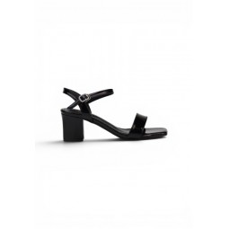 SHOEPOINT 83855 Women Slingback on Mid Heels Sandals In Black